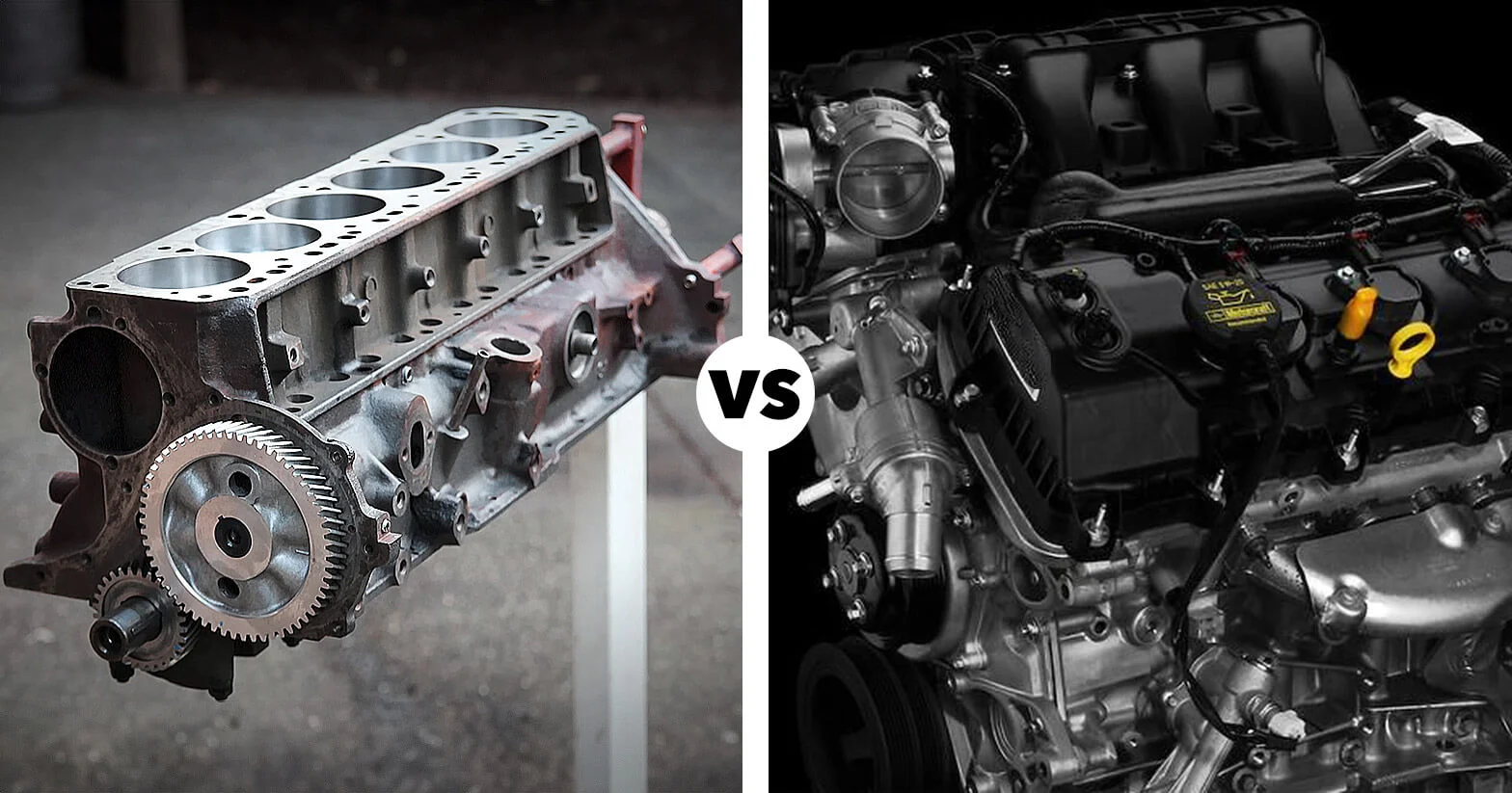 Differences Between I-4, I-6, V-6 & V-8 Engines