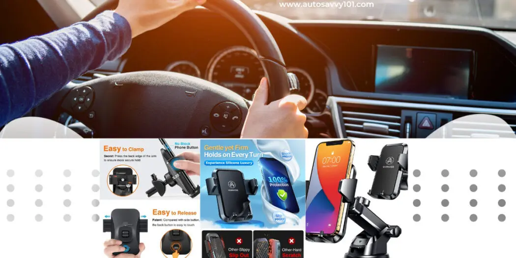 Get More Out of Your Phone While Driving with VANMASS Car Phone Holder PRO